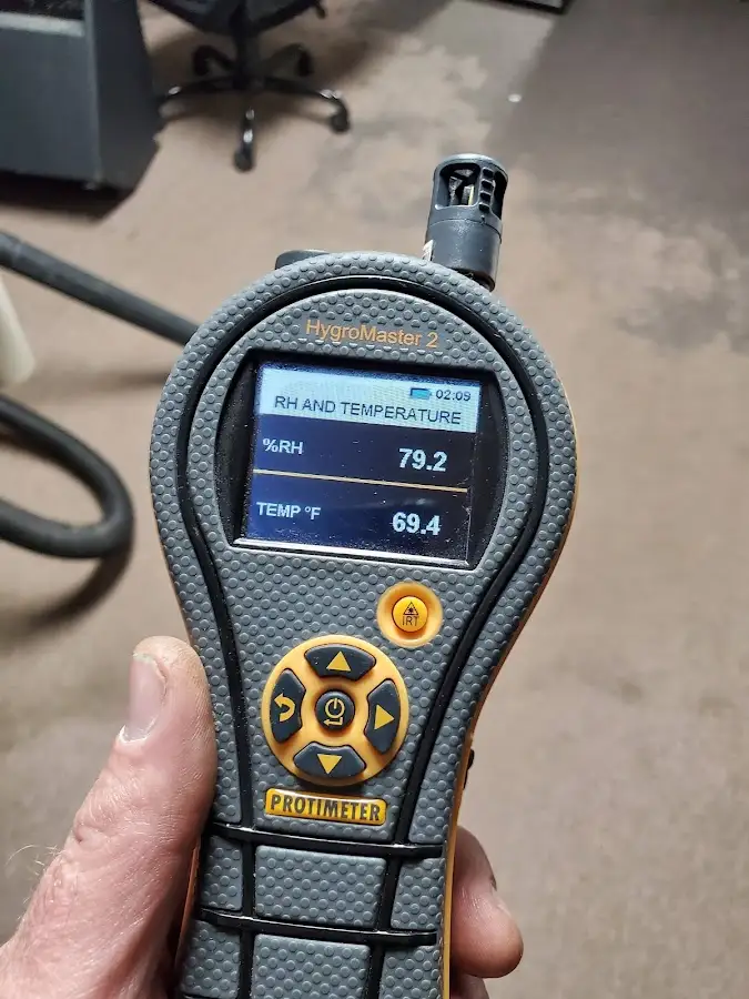 Moisture meter humidity assessment for Fire & Smoke Damage Restoration in Camp Verde